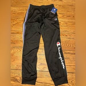 Champion kids black pants size medium